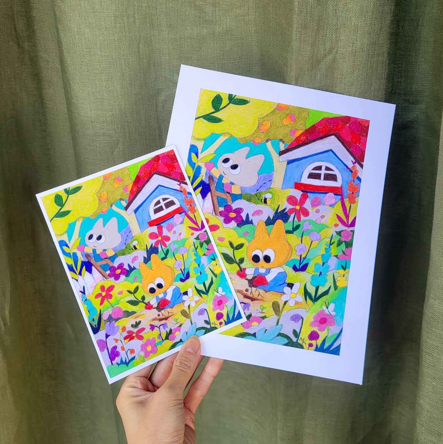 In the Garden - Open Edition Print