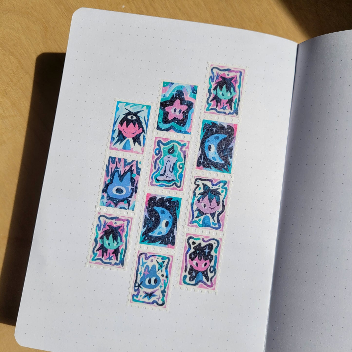 Moonlight Alchemy Washi Stamp Tape