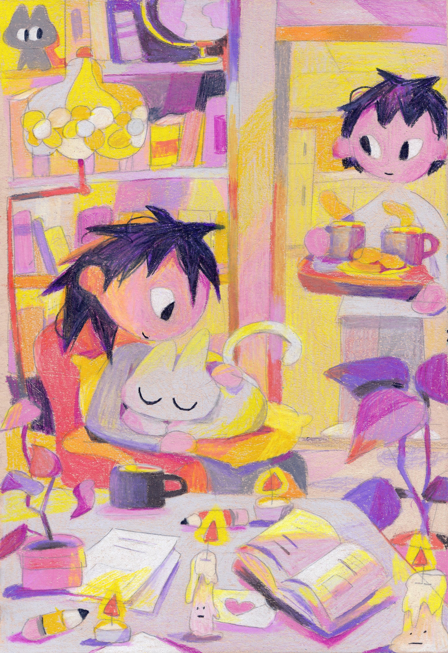 Tea and Cookies - Open Edition Print