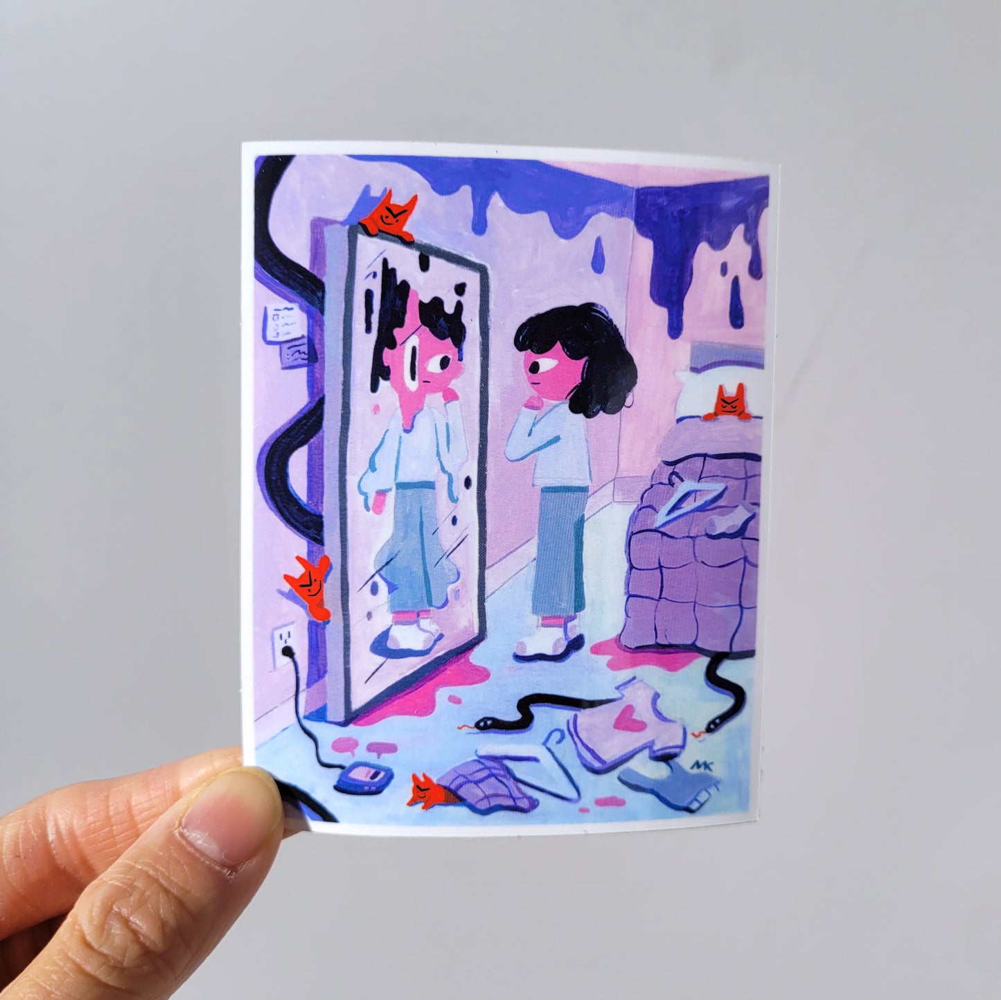 Body Dysmorphia Sticker