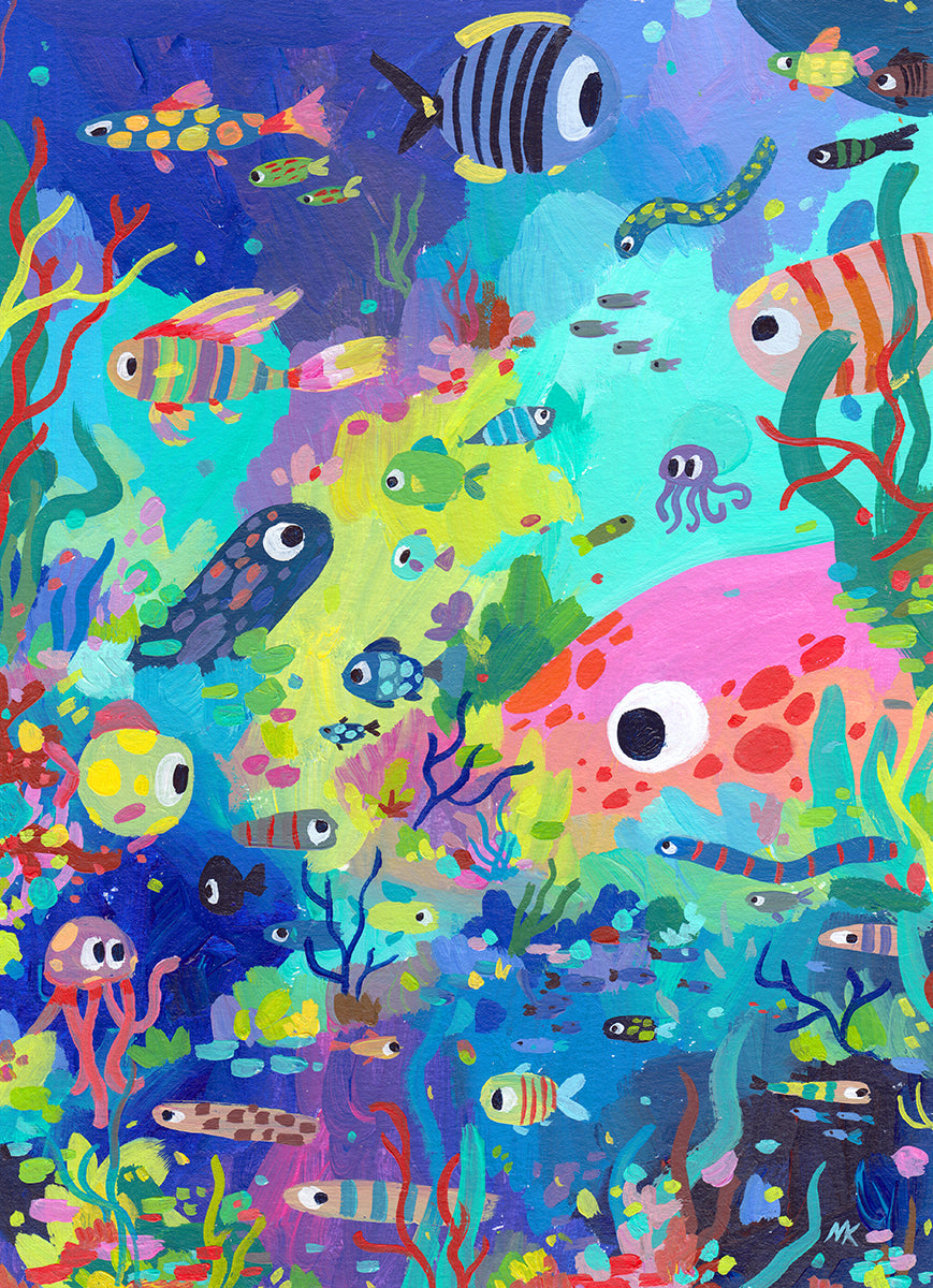 Fish Friends - Open Edition Print