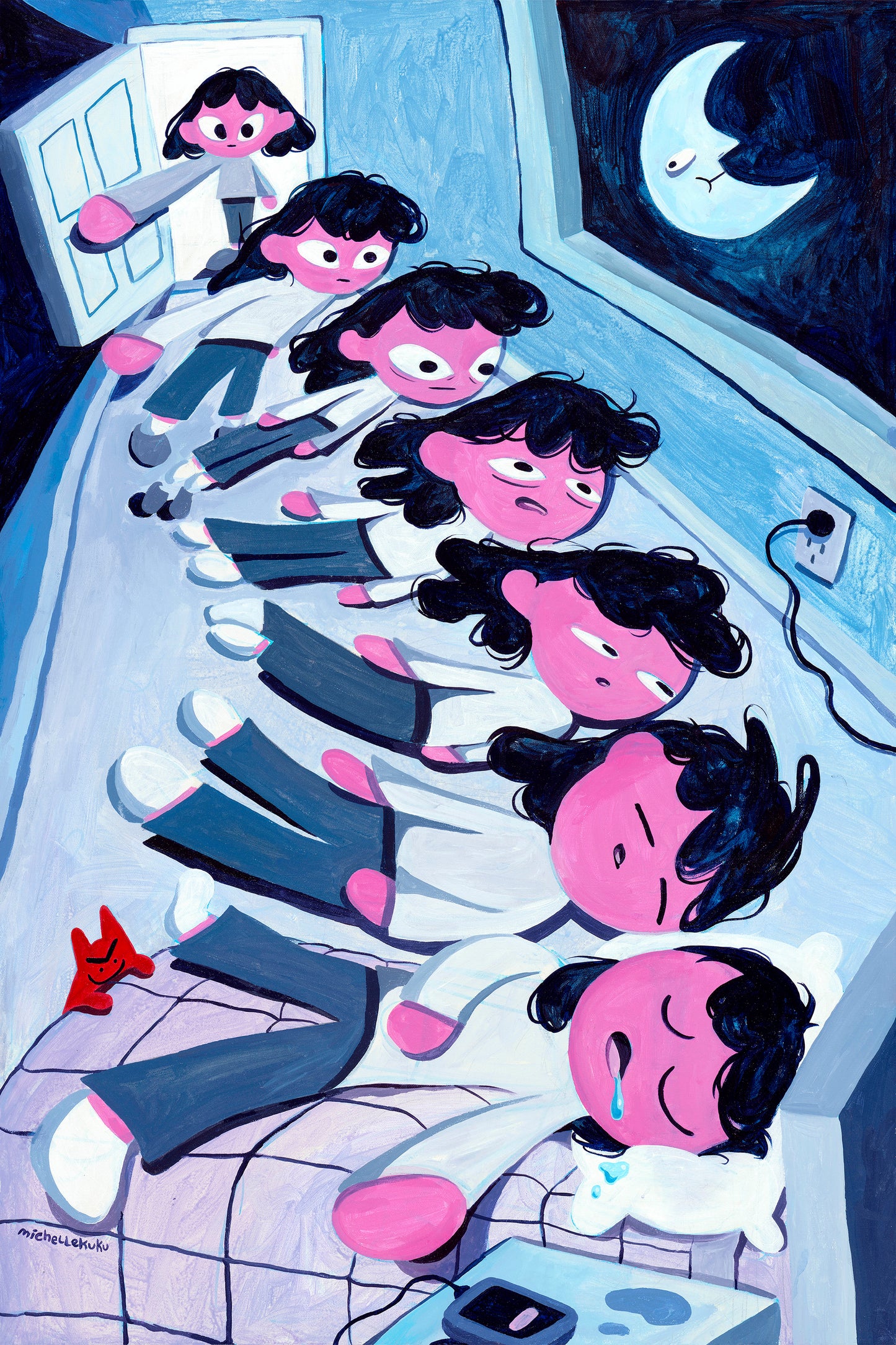 Exhausted - Open Edition Print