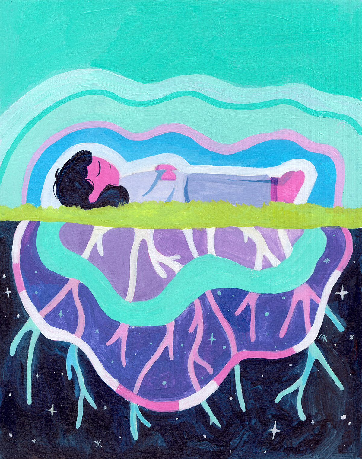 Grounding - Open Edition Print