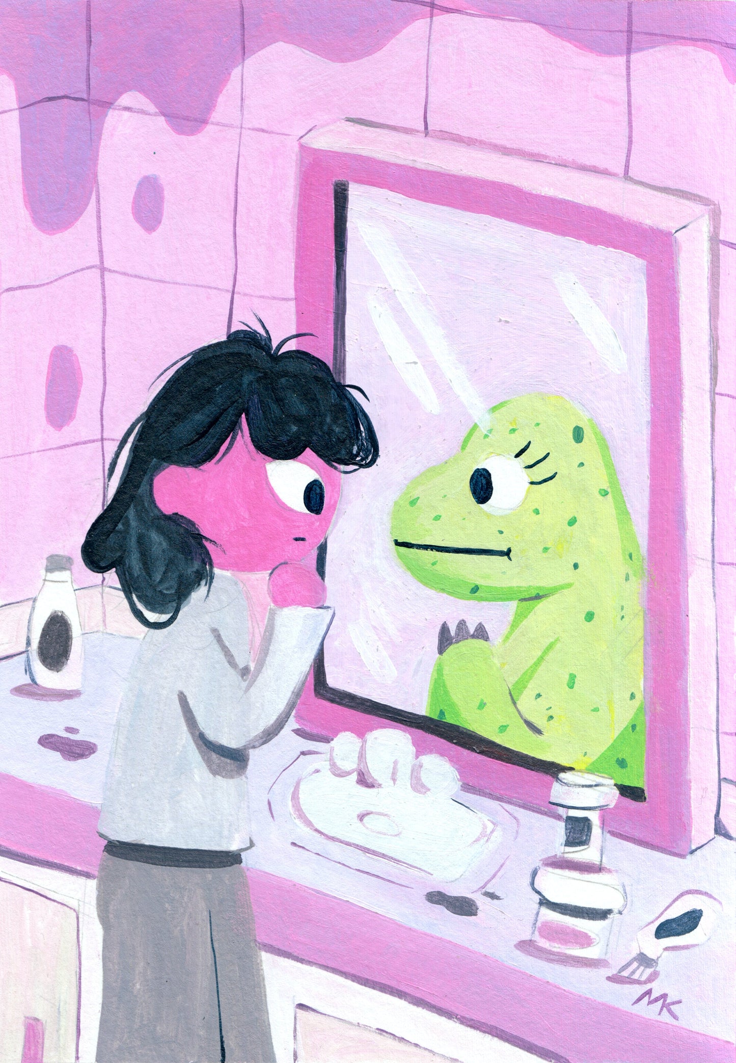 Feeling Like a Lizard - Open Edition Print