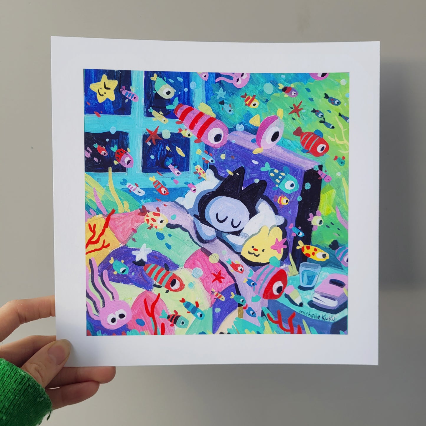 Wishing for Fish - Open Edition Print